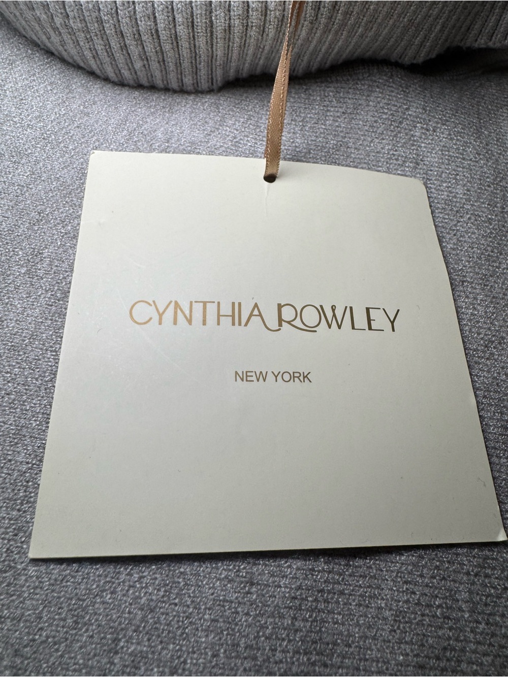 Cynthia Rowley grey turtleneck dolman-sleeve sweater medium - Picture 2 of 12